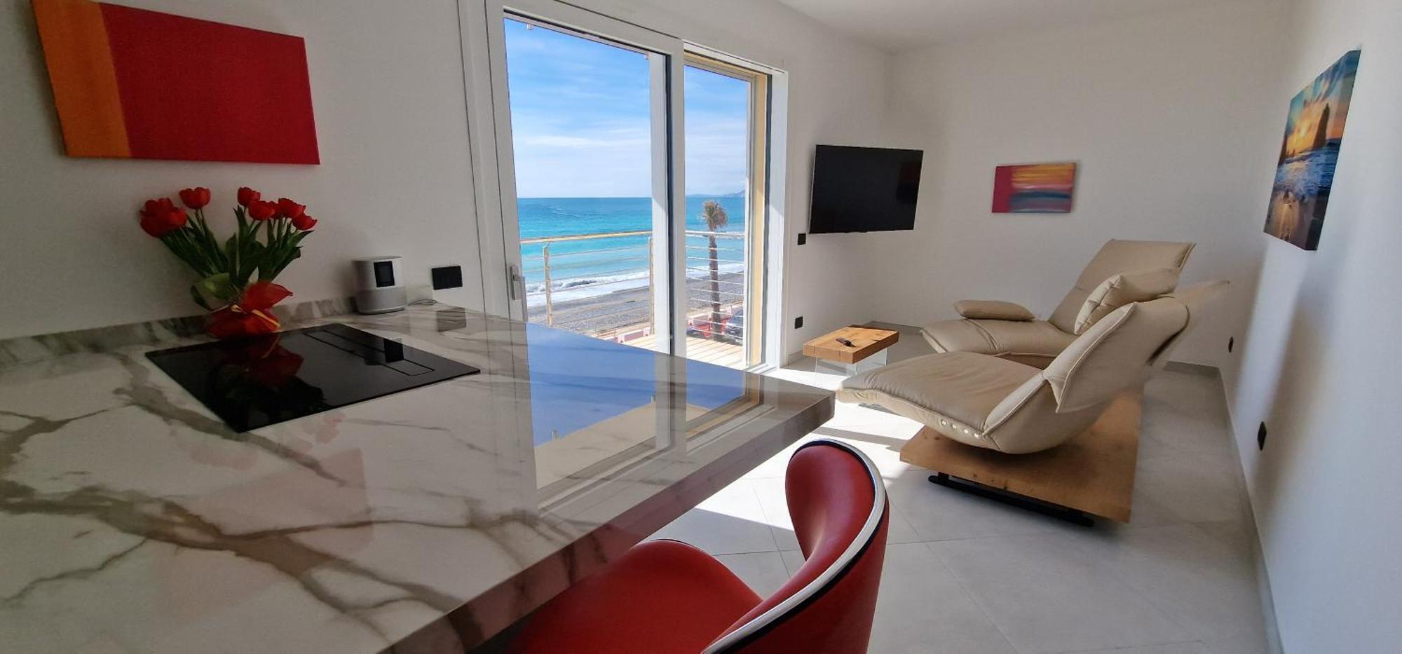 Apartmán Mare Blu Ventimiglia Exteriér fotografie