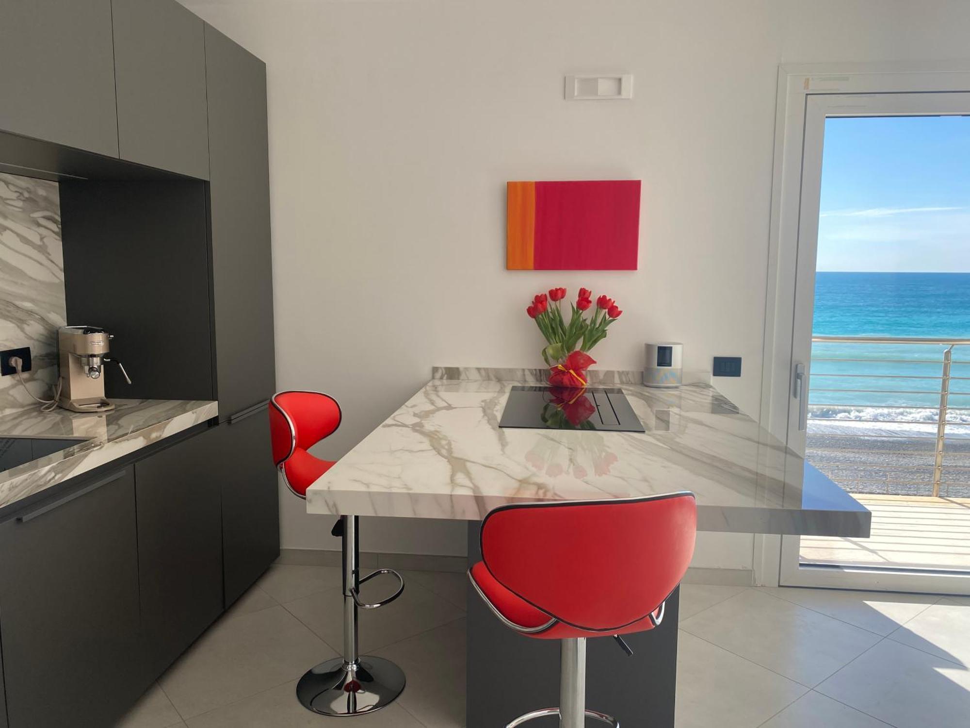 Apartmán Mare Blu Ventimiglia Exteriér fotografie