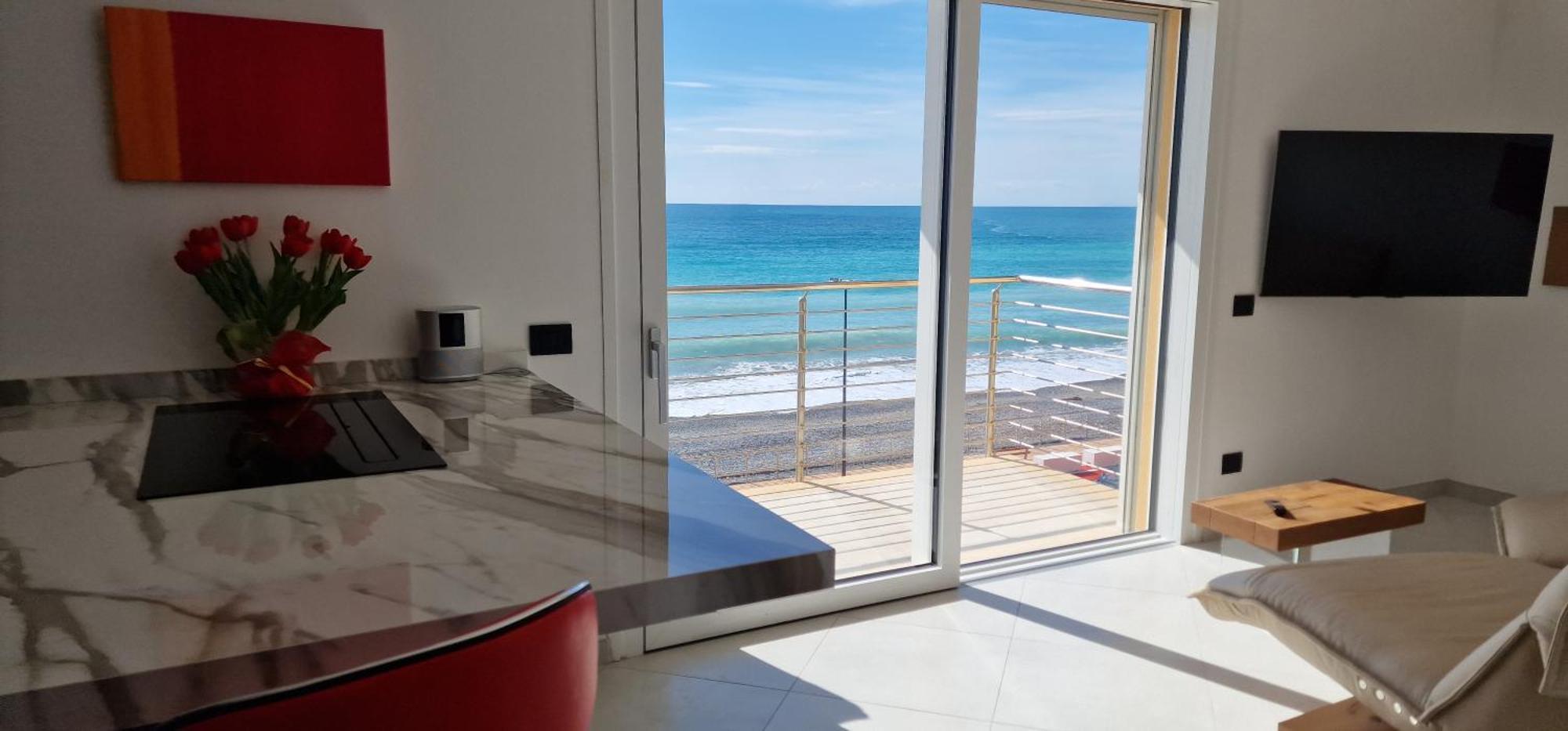Apartmán Mare Blu Ventimiglia Exteriér fotografie