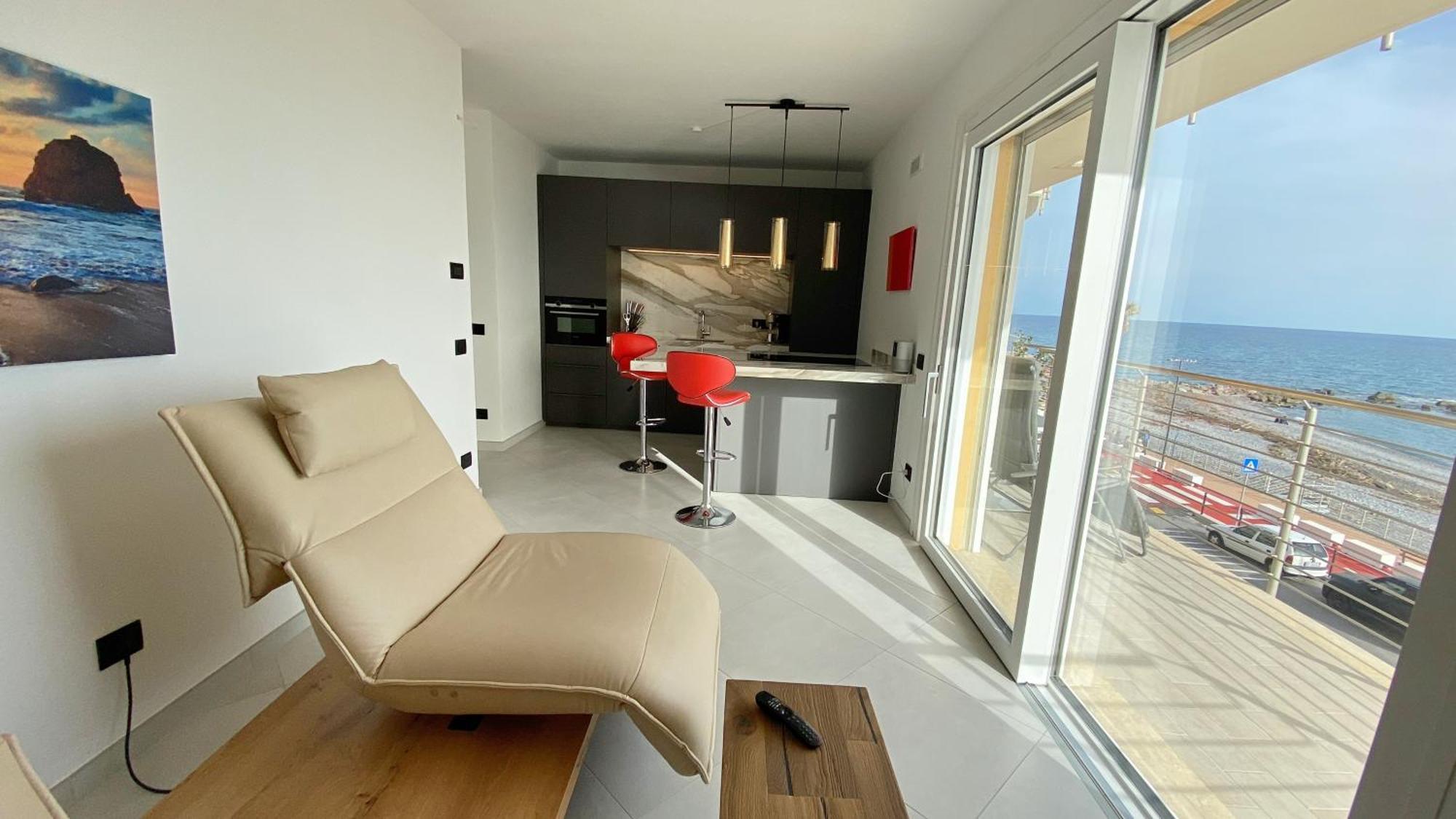 Apartmán Mare Blu Ventimiglia Exteriér fotografie