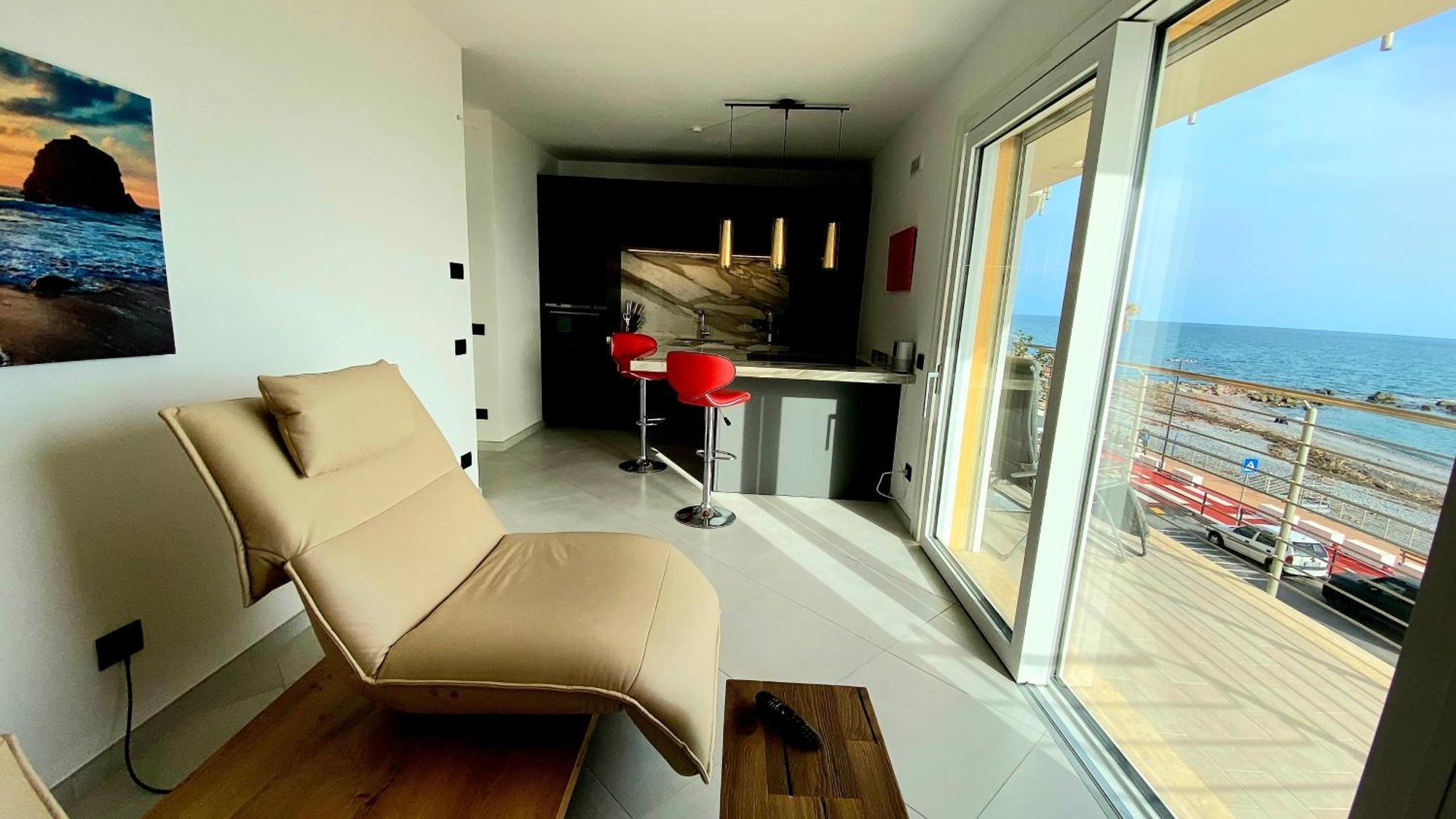 Apartmán Mare Blu Ventimiglia Exteriér fotografie