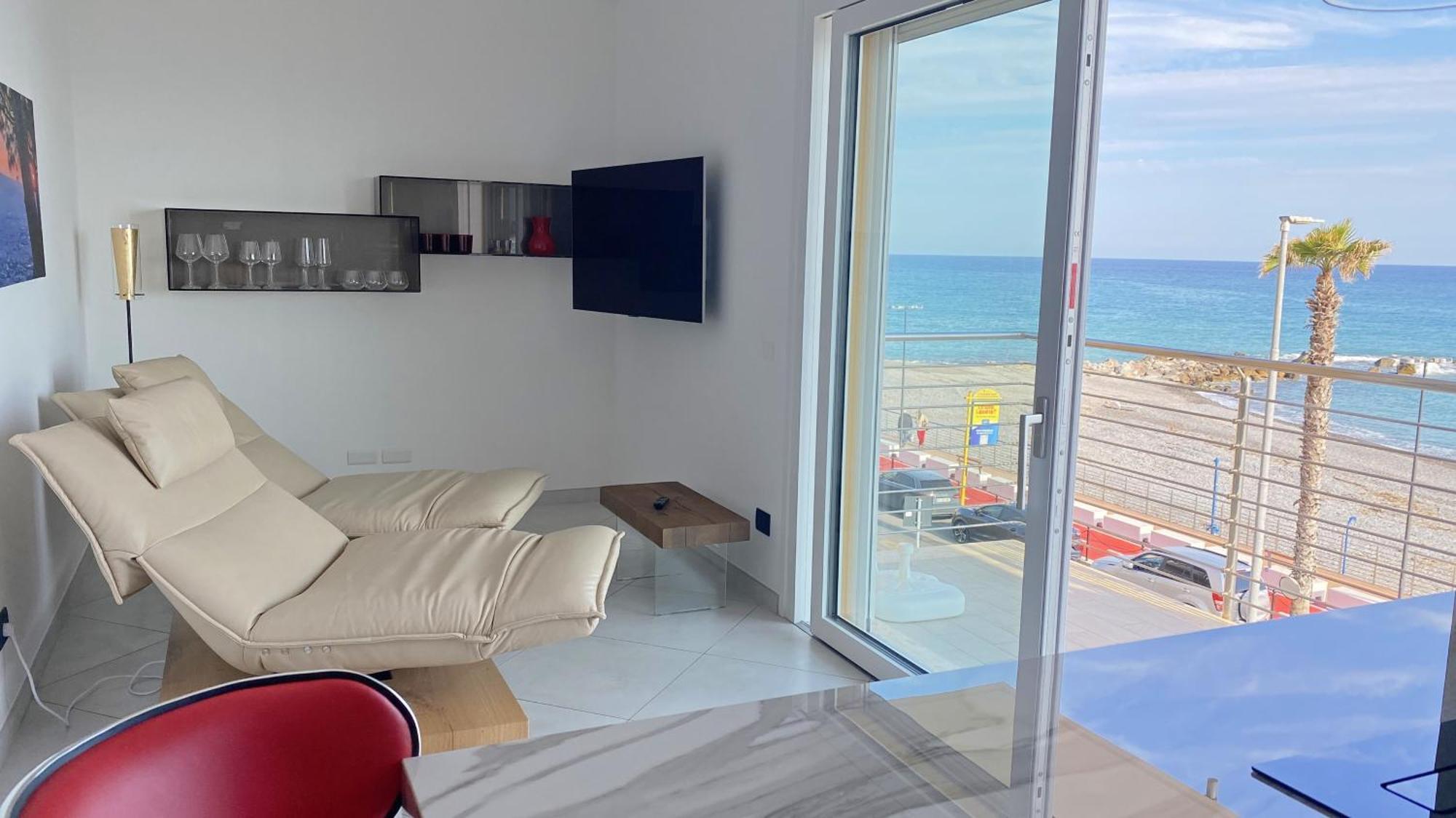 Apartmán Mare Blu Ventimiglia Exteriér fotografie